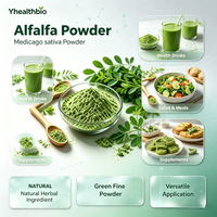 Poudre d'alfalfa déshydratée moulue, fournisseur professionnel, soutien aux références de formulation pour les équipes de R&D alimentaire