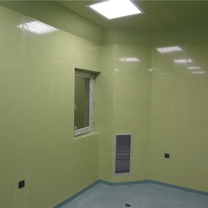 Feuilles de <span class=keywords><strong>PVC</strong></span> rigides en plastique de 3 mm de couleur personnalisée pour panneau mural d'hôpital, panneau décoratif - Product Image 6