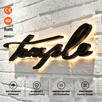Letreros LED Personalizados para Restaurantes de Carrey Sign Factory, Logotipos para Exteriores, Letreros Luminosos para Tiendas de Bebidas, Letras 3D