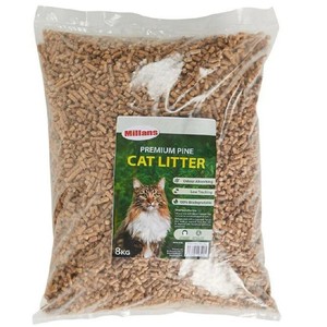 <b>Cat</b> <b>Litter</b> Wooden Pellets Deodorization Pine Wood <b>Cat</b> <b>Litter</b> Caked <b>Cat</b> <b>Litter</b> Natural and Environmental protection - Product Image 1