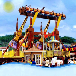 Gran Atracción Eléctrica de Alfombra Mágica Árabe para Parques Temáticos al Aire Libre, Equipo de Diversión de Fibra de Vidrio y Acero para Centros Comerciales - Product Image 1