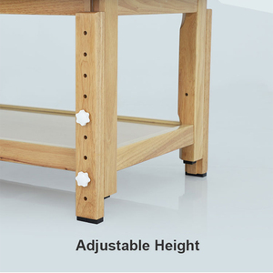 Kangmei Möbel Verstellbare Holz-Massageliege für Gesichtsbehandlungen, Spa-Therapie und Thai-<span class=keywords><strong>Massage</strong></span> im Schönheitssalon - Product Image 5