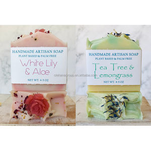 Güzellik Vegan banyo sabunu toptan toplu sabun Vegan saf bitki uçucu yağ organik doğal el yapımı sabun çubukları - Product Image 5