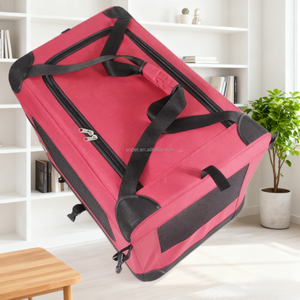 Boîte de <span class=keywords><strong>transport</strong></span> pliante à 3 portes pour animaux de compagnie, intérieur et extérieur, <span class=keywords><strong>caisse</strong></span> souple de voyage pour chien pour <span class=keywords><strong>voiture</strong></span> avec sac de <span class=keywords><strong>transport</strong></span> et tapis polaire - Product Image 5