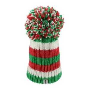 Bonnet d'hiver tricoté au crochet avec grosse pompon, logo personnalisé - Product Image 5