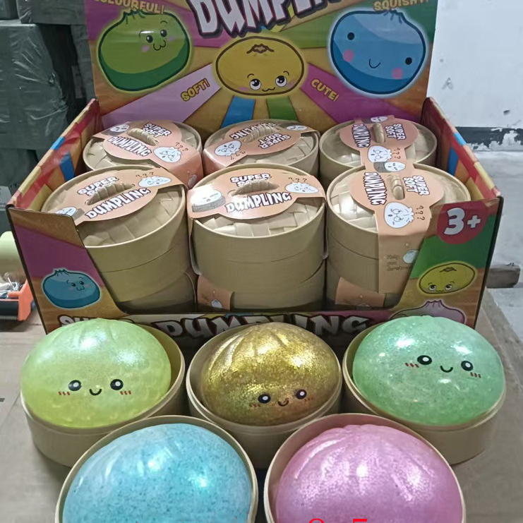 3 Bolas de purpurina de 8.5 cm con efecto "popping"