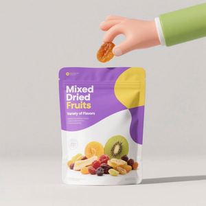 Sachet rétractable imprimé en héliogravure personnalisé, haute température 121°C, emballage alimentaire en aluminium pour aliments et soupes, compatible micro-ondes - Product Image 2