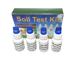 Tragbares Bodenfruchtbarkeits-Testkit aus Kunststoff - <span class=keywords><strong>pH</strong></span>-Wert/Phosphor/Kalium/Ammoniak/Stickstoff Testreagenzien enthalten - Product Image 2