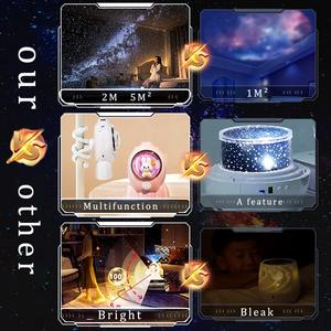 Proyector de Planetario con Luz Nocturna 360. Lámpara de Proyección Ajustable con Diseño de Galaxia, Estrellas y Nebulosas, Decoración de Techo para Habitación Infantil, Regalos - Product Image 2