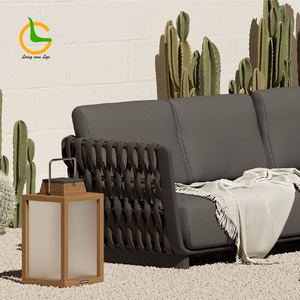 Set di Mobili <span class=keywords><strong>da</strong></span> Giardino in Alluminio per Esterni con Design Moderno, Ecologico e Resistente ai Raggi UV, per Hotel, Cortili e Soggiorni - Product Image 5