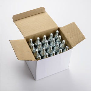 Kit de réparation pour vélo, ensemble de <span class=keywords><strong>pompe</strong></span> à <span class=keywords><strong>CO2</strong></span> 16g, <span class=keywords><strong>cartouche</strong></span> de cylindre de <span class=keywords><strong>CO2</strong></span> filetée avec gonfleur - Product Image 6