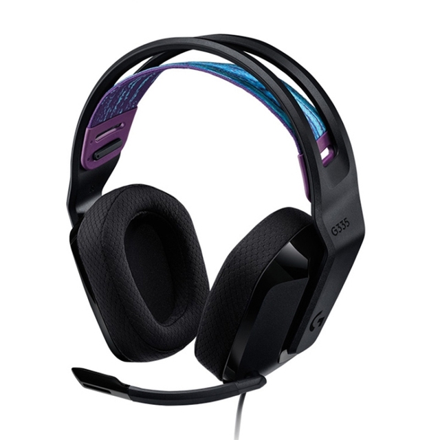 New Arrivals Logitech G335 Foldable Wired Gaming Headset Comfortable to Wear with Microphone Headset