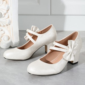 Zapatos de plataforma Mary Jane con diseño de mariposa para mujer, para uso formal al aire libre, ropa de negocios, etiqueta, tacones altos - Product Image 2