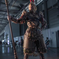 Nouvelle armure Black Myth Wukong, accessoire de cinéma et de télévision, costume avec éléments en métal et cuivre, Grand Sagesse Roi Singe