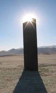 Hiện đại công viên thép không gỉ khối ngoài trời vuông cột bức tượng vườn Cột hiển thị cảnh quan kim loại nghệ thuật tượng đài điêu khắc - Product Image 4