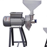 Shuangchao Nouvelle Machine à Moudre les Grains OEM DM-WZ150 Haute Efficacité, Double Usage Sec/Humide, 150 kg/h, 220/380V Monophasé/Triphasé, Garantie 3 Mois