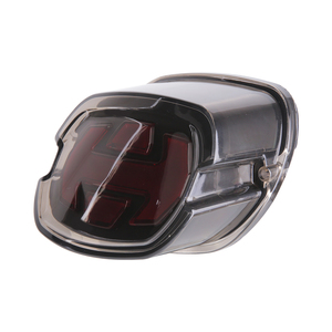 Feux arrière à LED DOT pour moto, feu de freinage, feu arrière pour Harley <span class=keywords><strong>Sportster</strong></span> Dnya Softail Fat Boy Touring - Product Image 5