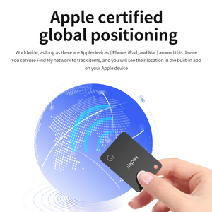 Kích thước nhỏ thông minh findmy GPS <span class=keywords><strong>Tracker</strong></span> & định vị không dây sạc chống mất sạc toàn cầu vị trí thẻ Finder cho ví - Product Image 3