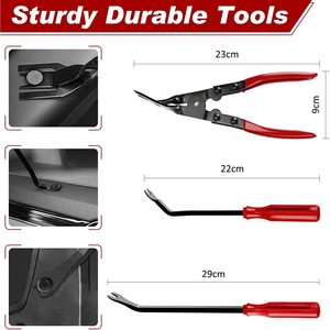 Kit d'outils audio pour voiture Winning Journey, 19 pièces, barres de levier en nylon et tournevis pour l'installation et la réparation de véhicules - Product Image 4