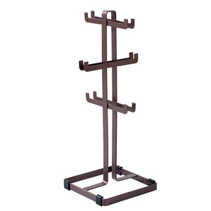 Estante para copas de vino Ripai, diseño minimalista para 4 copas, para almacenamiento de tazas en la cocina - Product Image 3