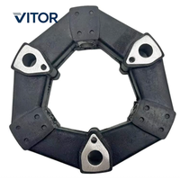 778322 3633643 16AS Accouplement flexible en caoutchouc pour excavatrices PC30-5 PC35-8 PC70 EX55 ZAX55, pièces de rechange pour engins de construction