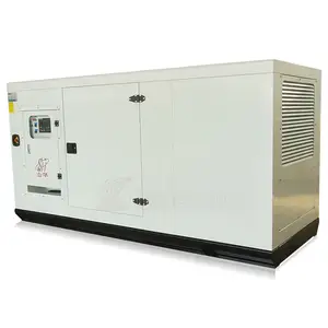 Generador diésel silencioso de tipo abierto, 80KVA, 100KVA, 200KVA, 250 KVA, 3 fases refrigeradas por agua