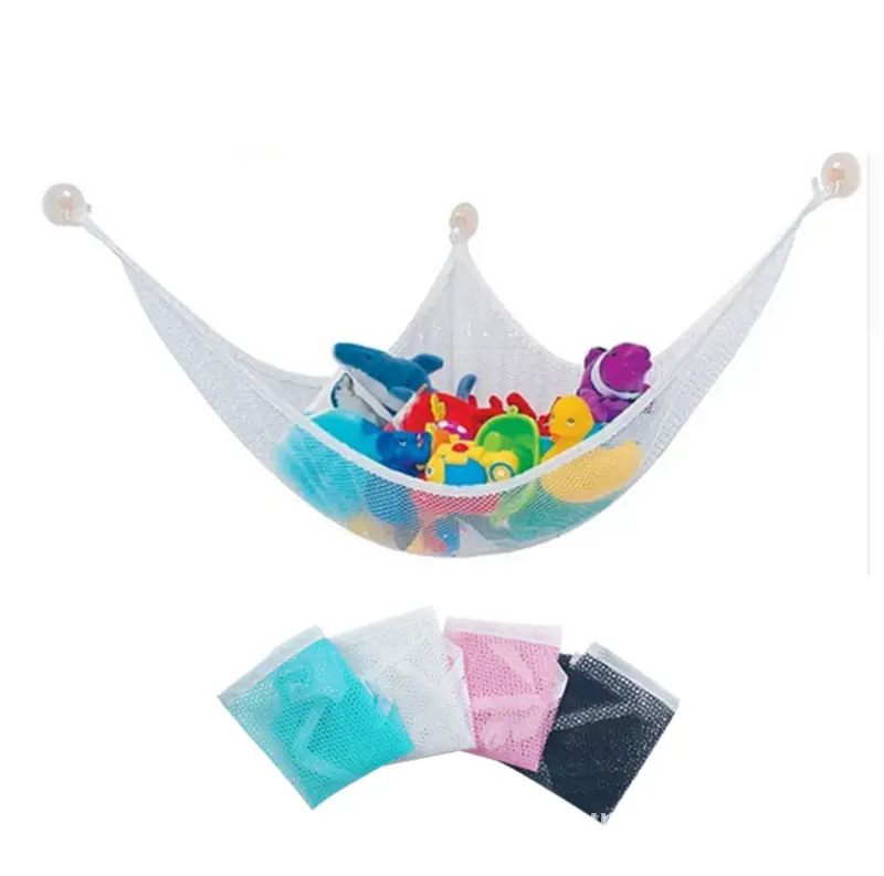 Гамак для хранения игрушек, большой сетчатый органайзер для гамака, сумка для хранения, креативный подвесной мешок для младенцев с мягкими животными