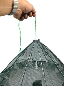 Lồng Dù Sotelo 8 Lỗ Câu Cá Bẫy Ô GẤP Lồng Tự Động Di Động, Tôm Cá Tôm Hùm Cua - Product Image 5