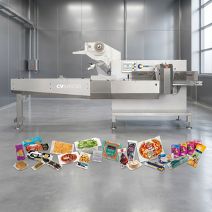 Máquina Envolvedora de Alimentos y Bebidas de Papel/Plástico Eléctrica Automática Italiana EasyRun, la Mejor, Duradera, Fácil de Operar y Competitiva - Product Image 2