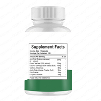 Cápsulas de Extracto Herbal Quemagrasas Más Vendidas, Extracto de Hojas de Té Verde Silvestre, Mejora el Metabolismo, Control del Apetito