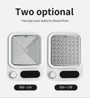 Extracteur de poussière d'ongles personnalisé avec logo, interrupteur rotatif simple, vitesse réglable, dissipation thermique et repose-main pour distributeur