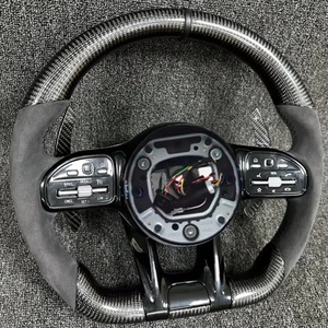 Volante de Cuero Personalizado para <span class=keywords><strong>Mercedes</strong></span> <span class=keywords><strong>Benz</strong></span> W212 W203 W205 W222 W213 Cls Gle Glc <span class=keywords><strong>43</strong></span> E63 E53 C63 <span class=keywords><strong>AMG</strong></span>, Accesorios para Automóviles - Product Image 6