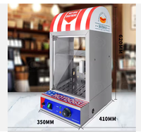 Nouvelle machine à vapeur pour hot-dogs en acier inoxydable, usage commercial, avec contrôle de la température, chauffe-saucisses, 220V