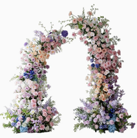 Arche de fleurs artificielles en gros pour mariages - Direct usine, designs personnalisés disponibles