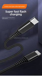 สายเคเบิล Pd 60W Usb 3.2 Gen2 Type C to C รองรับจอแสดงผล 4K HD ความเร็วในการถ่ายโอนข้อมูล 10G-20Gbps สำหรับโทรศัพท์มือถือ /<span class=keywords><strong>iphone</strong></span> 15/Macbook Pro - Product Image 4