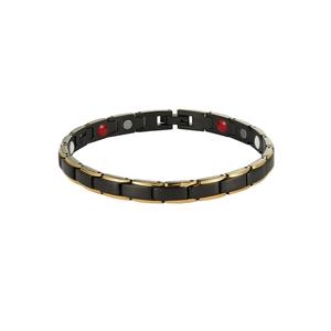 Bracelet Bio Magnétique <span class=keywords><strong>Gourmette</strong></span> de Guérison des Chakras, <span class=keywords><strong>Bijou</strong></span> Mantra Yoga Premium, Thérapie Santé et Mode pour Femme - Product Image 2