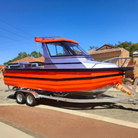 Yacht à voile australien de 6 m à 6 places en aluminium avec moteur hors-bord pour la navigation et la pêche en Chine