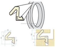 Pour AQ21 Compatible pour Q Lon Joint de porte Couleur blanche pour accessoires de porte et de fenêtre