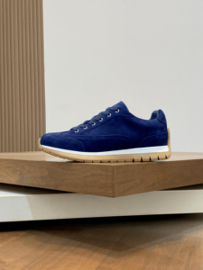 Baskets Homme Élégantes et Minimalistes en Cuir Massif avec Semelle Intérieure Rembourrée Amortissante, Non Déformables et Résistantes à l'Usure pour le Quotidien - Product Image 3