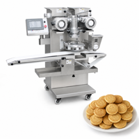 Machine à encruster les maamoul, machine automatique de fabrication de maamoul, équipement pour pâtisseries fourrées aux dattes pour usine de confiserie