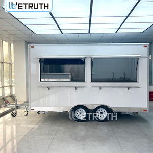 Wetruth Remolque <span class=keywords><strong>de</strong></span> Comida Móvil Personalizado para Pizza, Bar <span class=keywords><strong>de</strong></span> Concesiones, Camión <span class=keywords><strong>de</strong></span> Comida Rápida para <span class=keywords><strong>Pan</strong></span> y Hamburguesas - Product Image 4