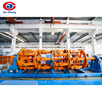 Machine à tresser planétaire JIACHENG JCJX-630/1+12 à entraînement individuel par moteur pour câble composite à fibre optique (OPGW)