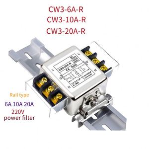Filtro de Energía CA Monofásico de 220V CW3-6A/10A/20A/30A/-S CW3-6/10/20A-R CW3-10A-T CW3-20A-S CW3-10A-S - Product Image 5