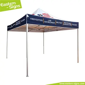 Carpa de aluminio portátil para exteriores, carpa pop-up grande para eventos, 10x10