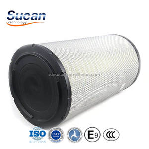 Filtro de Aire Reforzado para Camiones Volvo, Material de Filtro Reforzado, Purifica el Aire de Admisión para Proteger el Motor OE17500256 - Product Image 3