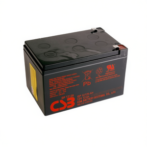แบตเตอรี่สำรองไฟฟ้า Csb UPS รุ่น FGP-39641210 12V 12Ah แบบตะกั่ว-กรดปิดผนึก สำหรับสำรองไฟฟ้า อิตาลี - Product Image 3
