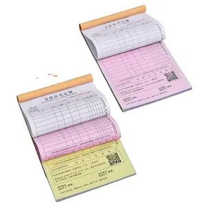 hot sale nrc carbon bill receipt book carbonless form custom