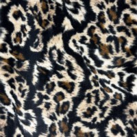 Tissu doux à motif animal imprimé sur mesure, fausse fourrure de lapin pour couverture de bébé, vêtement, jouet, usage domestique