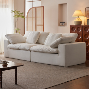 Set de Sofá Nube Moderno y Sencillo 2026 para Sala de Estar y Hotel, Desmontable, Lavable, de Tela Tipo Plumón, Mueble de Nuevo Estilo para Dormitorio - Product Image 2