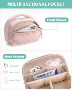 Bolsa para extractor de leche portátil compatible con extractores Eufy, bolsa de bombeo portátil con asa para uso en el trabajo, viajes y familia. - Product Image 3